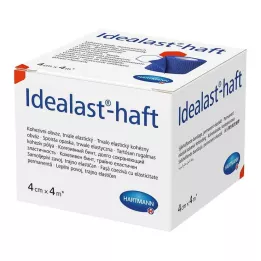 IDEALAST-krāsains pārsējs 4 cmx4 m, zils, 1 gab