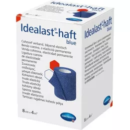 IDEALAST-krāsains pārsējs 8 cmx4 m, zils, 1 gab