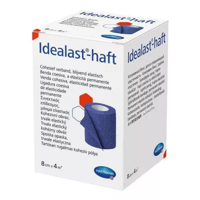 IDEALAST-krāsains pārsējs 8 cmx4 m, zils, 1 gab