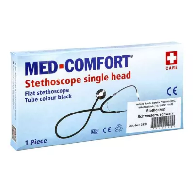 STETHOSKOP Māsa melna, 1 gab