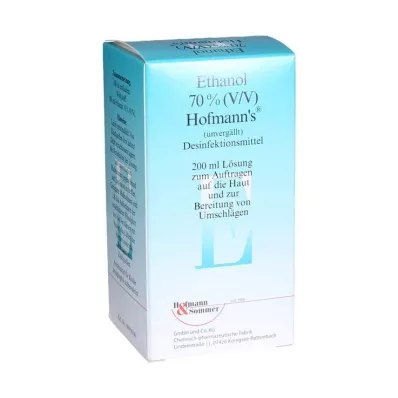 Etanols 70% V/V Hofmann`s, 200 ml Etanols 70% V/V Hofmann`s, 200 ml