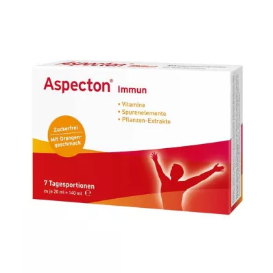 Aspecton Immun dzeramās ampulas, 7 gab