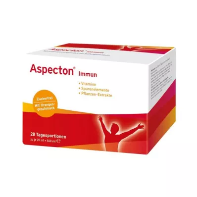 Aspecton Immun dzeramās ampulas, 28 gab