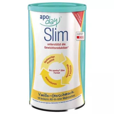 APODAY Vanilla Slim pulveris, 450 g APODAY Vanilla Slim pulveris, 450 g