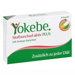 YOKEBE Plus Metabolism Active kapsulas, 28 kapsulas