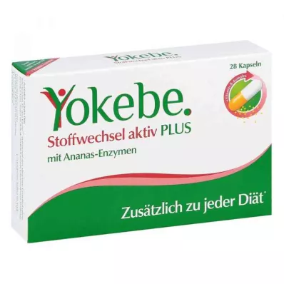 YOKEBE Plus Metabolism Active kapsulas, 28 kapsulas