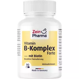 VITAMIN B KOMPLEX+Biotin Forte kapsulas, 90 kapsulas