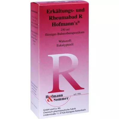 Saaukstēšanās un reimatisma vanna R Hofmann`s, 250 ml Saaukstēšanās un reimatisma vanna R Hofmann`s, 250 ml