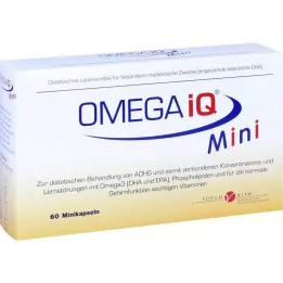 OMEGA IQ Mini kapsulas, 60 gab