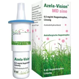 AZELA-Vision MD sine 0,5 mg/ml acu pilieni, 6 ml