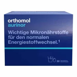 ORTHOMOL aurinor granulas/kapsulas kombipack, 30 gab