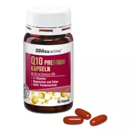 SOVITA ACTIVE Q10 Premium kapsulas, 60 kapsulu