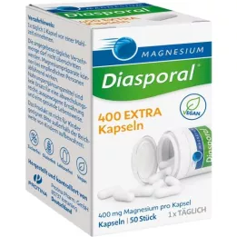 MAGNESIUM DIASPORAL 400 ekstra kapsulas, 50 kapsulas