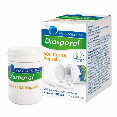 Magnesium Diasporal 400 Extra kapsulas, 50 gab