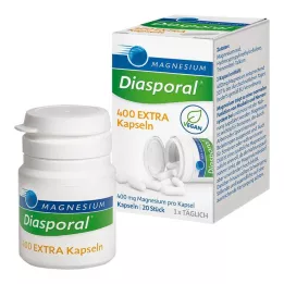 MAGNESIUM DIASPORAL 400 Extra kapsulas, 20 kapsulas