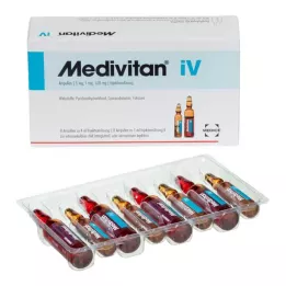 MEDIVITAN iV injekcijas šķīdums amp. pāros, 8 gab