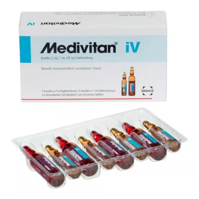 Medivitan® iV ampulas, 8 gab Medivitan® iV ampulas, 8 gab