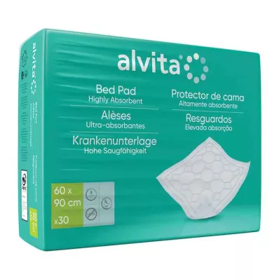 Alvita medicīniskais paliktnis 60x90 cm, 30 gab