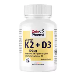 VITAMIN K2 MENAQ7 kapsulas, 60 kapsulas