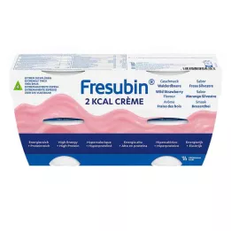 FRESUBIN 2 kcal savvaļas zemeņu krēms tūbiņā, 4X125 g