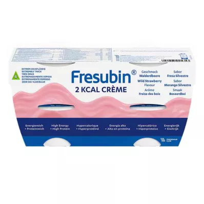 FRESUBIN 2 kcal savvaļas zemeņu krēms tūbiņā, 4X125 g FRESUBIN 2 kcal savvaļas zemeņu krēms tūbiņā, 4X125 g