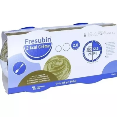 FRESUBIN 2 kcal krējuma kapučīno tasītē, 4X125 g