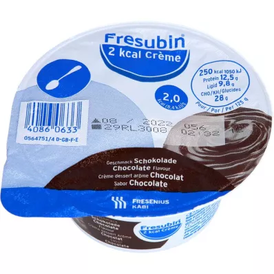 FRESUBIN 2 kcal krēmveida šokolāde tūbiņā, 24X125 g