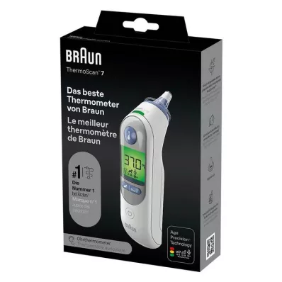 THERMOSCAN 7 IRT6520 Ausu termometrs, 1 gab THERMOSCAN 7 IRT6520 Ausu termometrs, 1 gab
