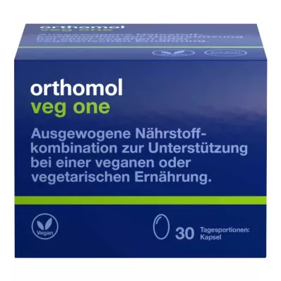 ORTHOMOL veg vienas kapsulas, 30 gab