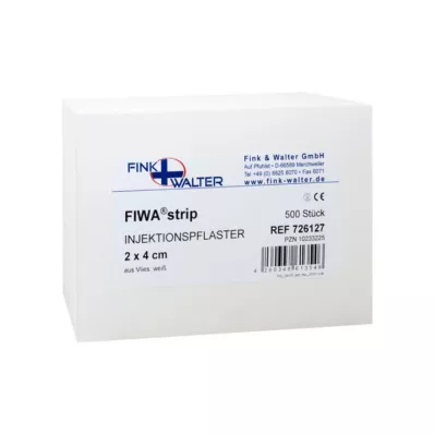 Injekcijas ģipša flīss 2x4 cm, 500 gab Injekcijas ģipša flīss 2x4 cm, 500 gab
