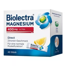 BIOLECTRA Magnijs 400 mg ultra Direct Lemon, 40 kapsulas