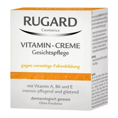 RUGARD Vitamīna krēms sejas kopšanai, 100 ml RUGARD Vitamīna krēms sejas kopšanai, 100 ml