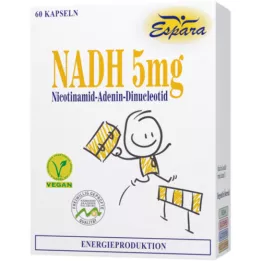 NADH 5 mg kapsulas, 60 gab