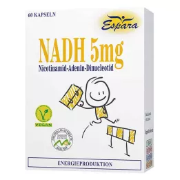 NADH 5 mg kapsulas, 60 gab