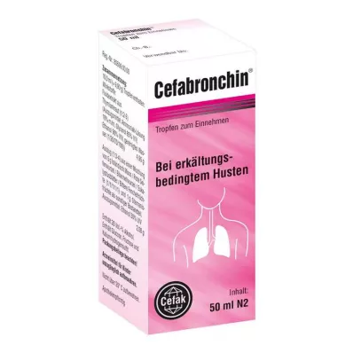CEFABRONCHIN Perorālie pilieni, 50 ml