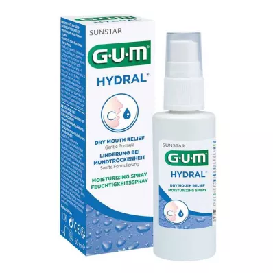 GUM HYDRAL Mitrinošs aerosols, 50 ml