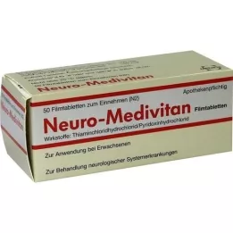 NEURO MEDIVITAN Filmē apvalkotās tabletes, 50 gab