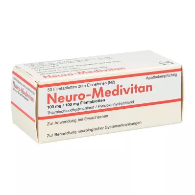 NEURO MEDIVITAN Filmē apvalkotās tabletes, 50 gab NEURO MEDIVITAN Filmē apvalkotās tabletes, 50 gab
