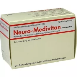 NEURO MEDIVITAN Plēves apvalkotās tabletes, 100 gab