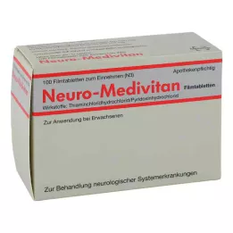 NEURO MEDIVITAN Plēves apvalkotās tabletes, 100 gab