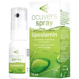 OCUVERS aerosols Lipostamin acu aerosols ar Euphrasia, 15 ml