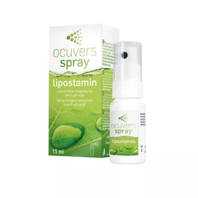 OCUVERS aerosols Lipostamin acu aerosols ar Euphrasia, 15 ml OCUVERS aerosols Lipostamin acu aerosols ar Euphrasia, 15 ml