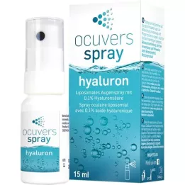 OCUVERS aerosols acu aerosols ar hialuronu, 15 ml