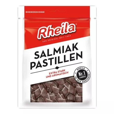 RHEILA Salmiak pastilas ar cukuru, 90 g