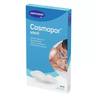 Cosmopor® sterils 10x20 cm, 5 gab