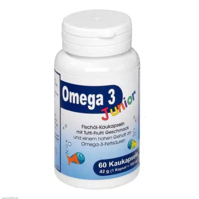 Omega 3 Junior Berco košļājamās kapsulas, 60 gab Omega 3 Junior Berco košļājamās kapsulas, 60 gab