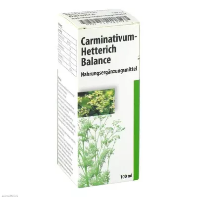 CARMINATIVUM Hetterich Balance pilieni iekšķīgai lietošanai, 100 ml CARMINATIVUM Hetterich Balance pilieni iekšķīgai lietošanai, 100 ml