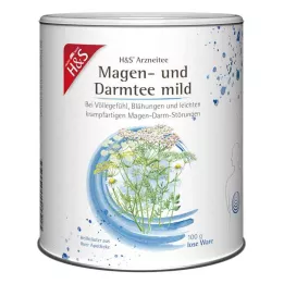 H&amp;S Kuņģa un zarnu tēja maiga, vaļēja, 100 g