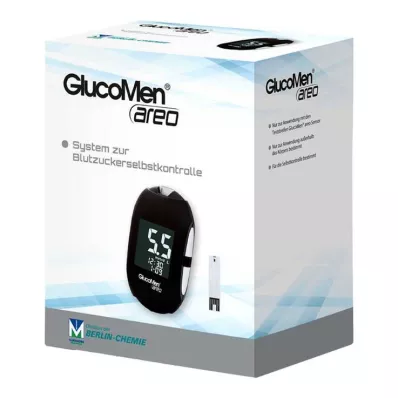 GLUCOMEN areo glikozes mērītāju komplekts mmol/l, 1 gab