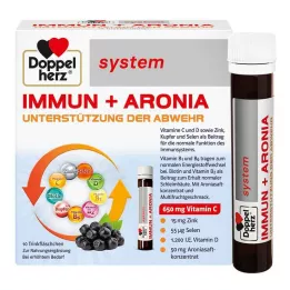 DOPPELHERZ Immun+Aronia sistēmas ampulas, 10 gab